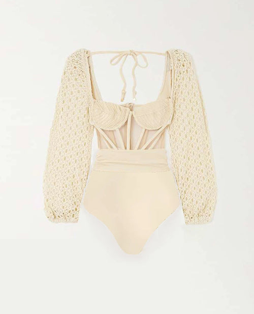 Daisy one piece swimsuit Resort wear